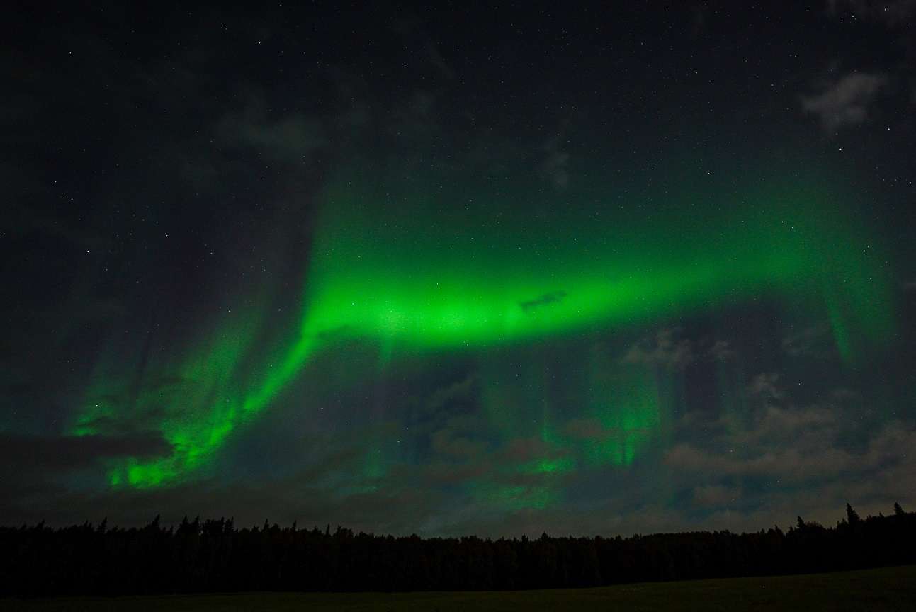 Northern lights in Fairbanks