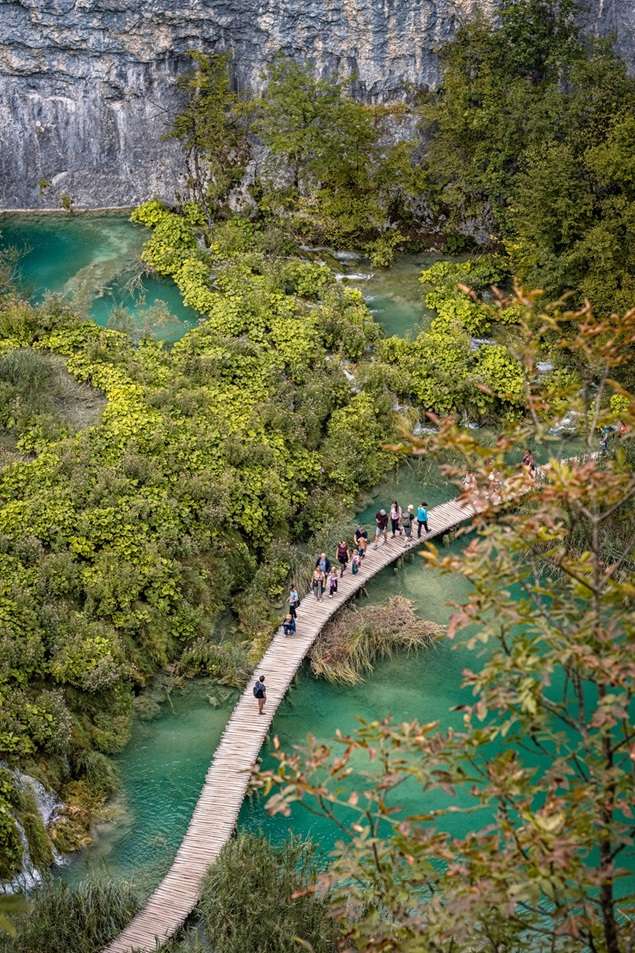 Boardwalk at Plitvice Lakes National Park