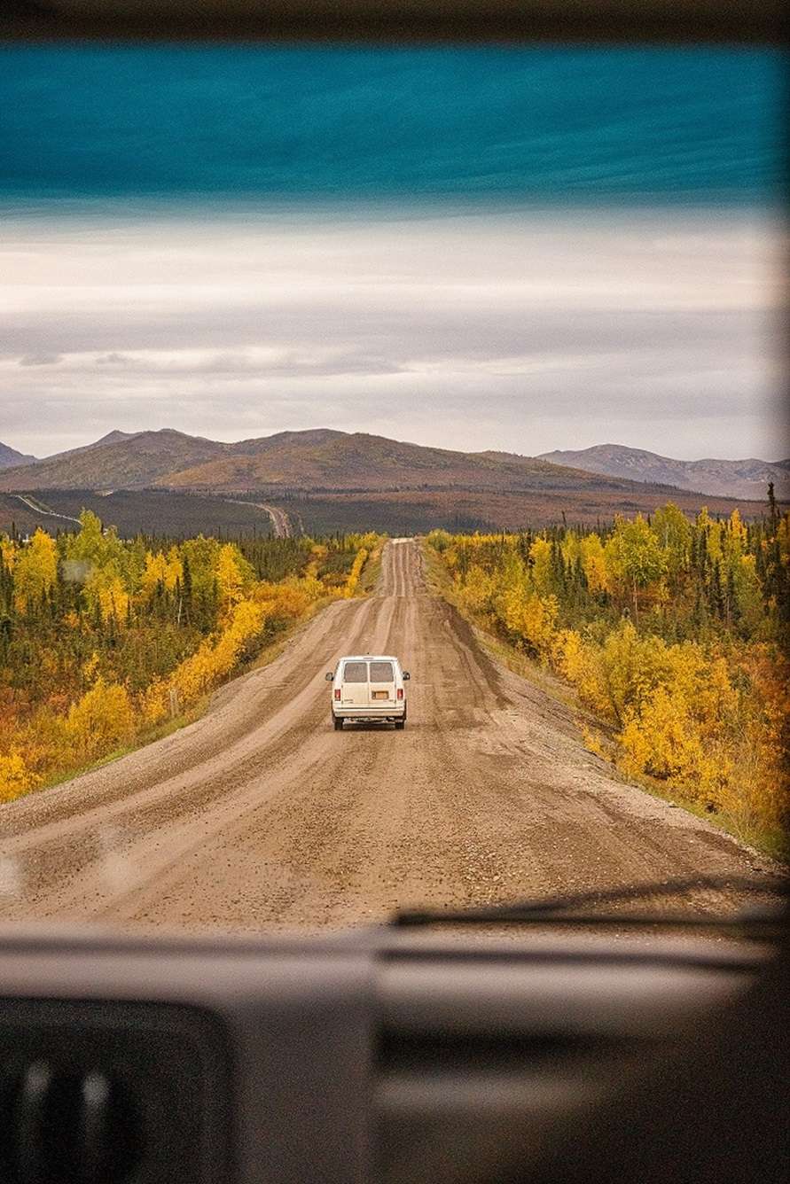 Car on the Dalton Highway