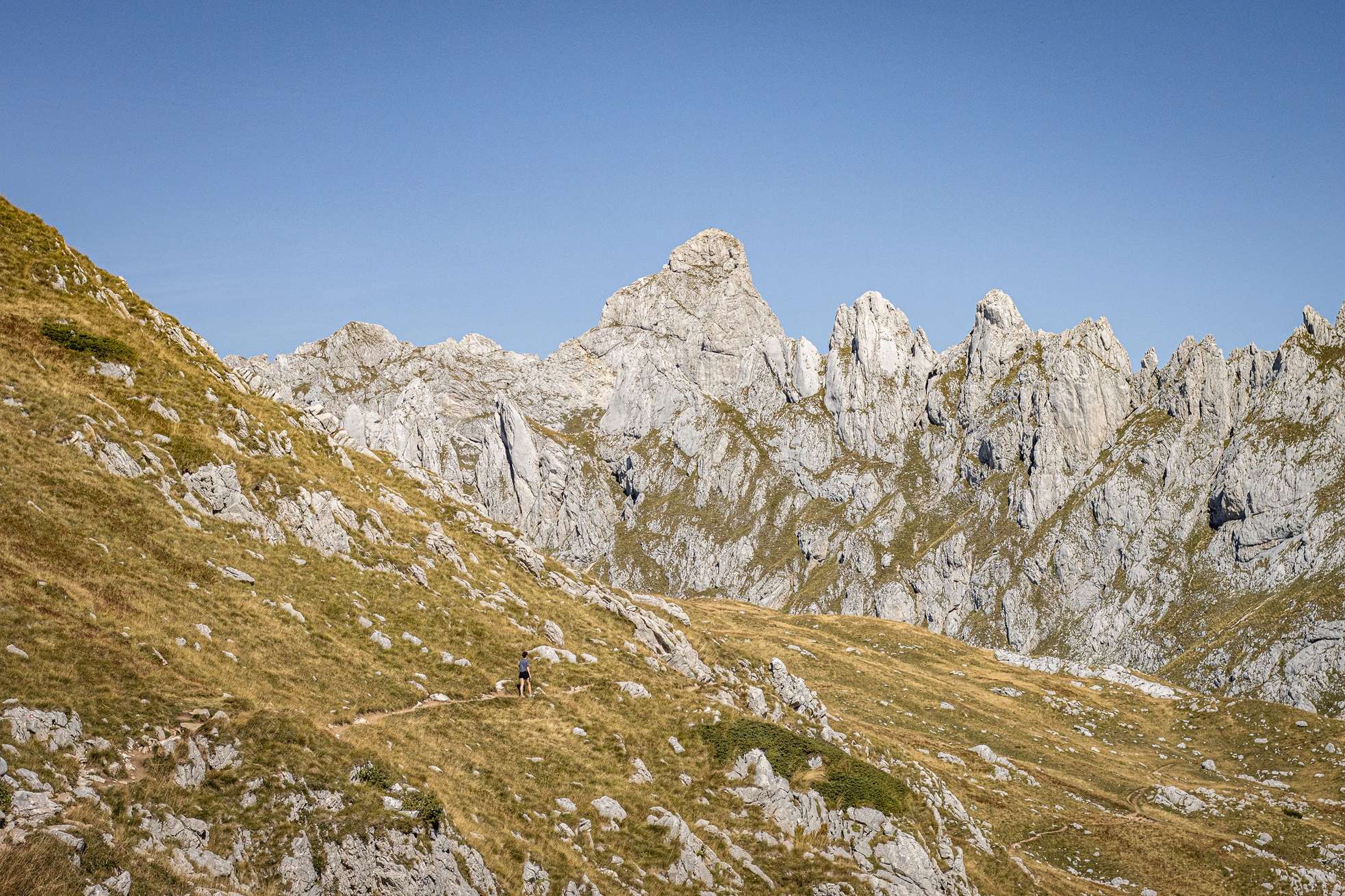 Hiking at Durmitor National Park in Montenegro