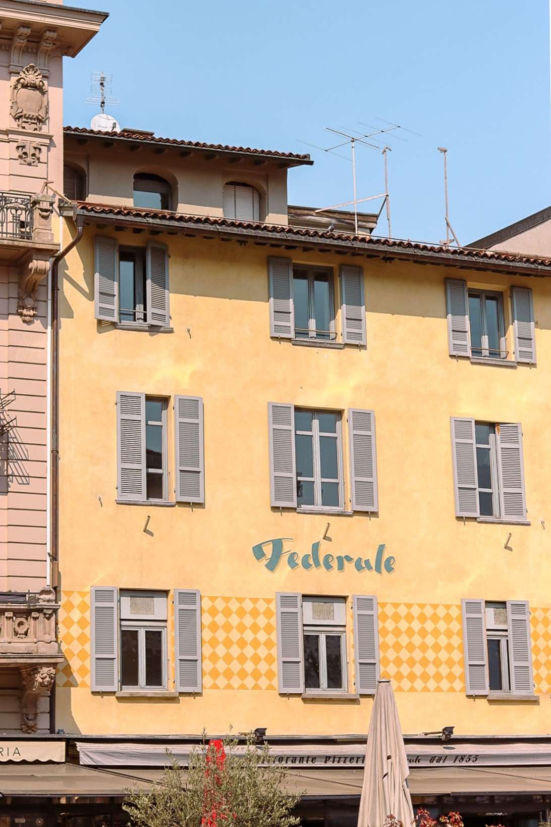 Piazza Centrale in Lugano 2-week Namibia itinerary