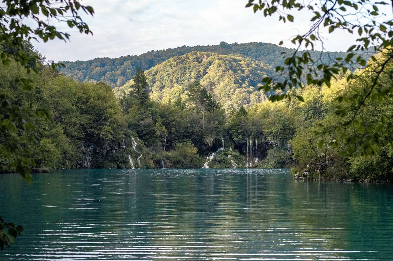 Waterfalls at Plitvice Lakes National Park