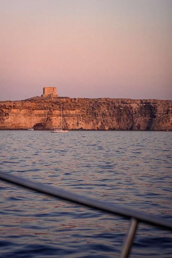 Sunset at the Blue Lagoon Sunset at the Blue Lagoon in Malta