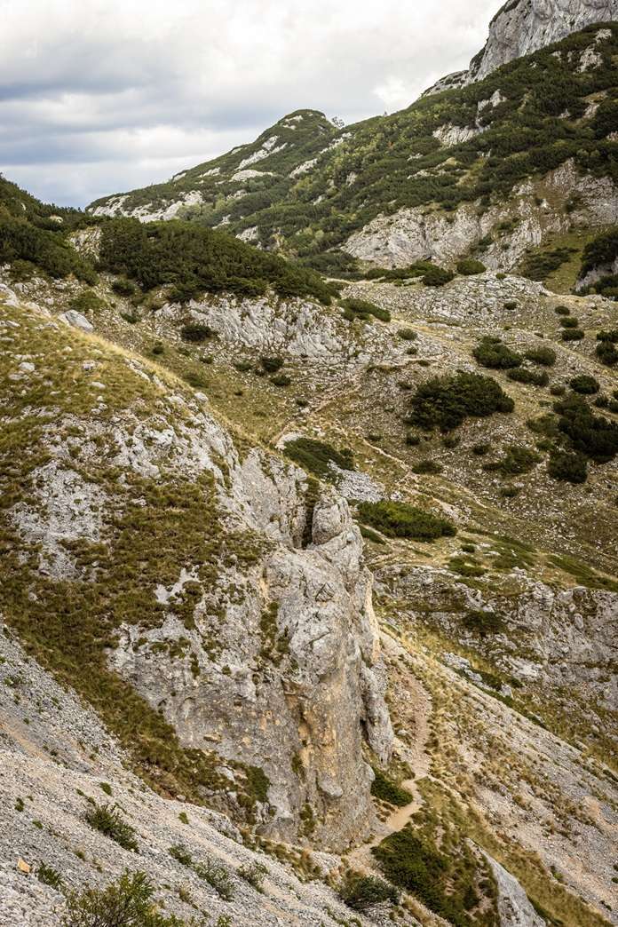 Hiking trail at Durmitor National Park