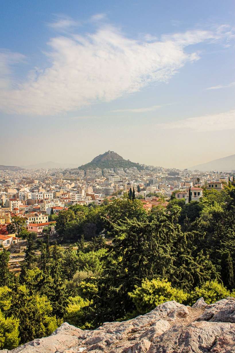 Mount Lycabettus in Athens 2-week Namibia itinerary